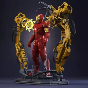 Iron Man SuitUp Gantry 1/6 38cm 3D print figure Kit Unpainted Unassembled GK - Picture 1 of 19