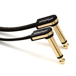 EBS PG-28 Premium Gold Flat Patch Cable, 28cm - Picture 1 of 1