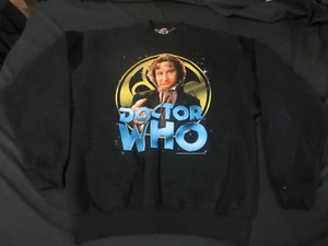 DOCTOR WHO BLACK XL SWEATSHIRT UK - Picture 1 of 1