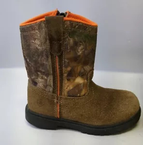 Game Winner Camo Boys Hunting Boots Size 10 - Picture 1 of 10