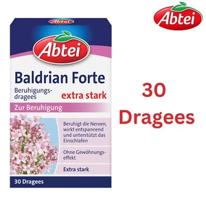 Abtei Baldrian Forte - Pflanzlich, Aus Der Baldrianwurzel 30 dragees NEU - Bild 1 von 1
