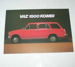Prospekt / Broschüre Lada 1500 Kombi - VAZ 2102 - Bild 1 von 1