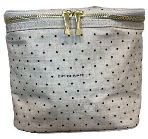 Kate Spade Out To Lunch Polka Dot Lunch Tote Bag OS