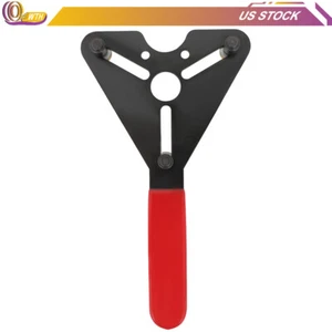 A/C CLUTCH HOLDING TOOL SET CARBON STEEL BODY BLACK FINISH TOOL US STOCK - Picture 1 of 8