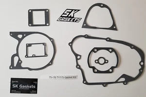 75 76 1975 1976 TY175 TY 175 Trails Yamaha Gasket Kit - Picture 1 of 1