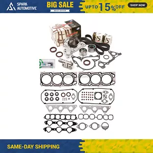 Head Gasket Set Timing Belt Kit Water Pump Fit 04-08 Mitsubishi Endeavor 6G75 - Bild 1 von 12