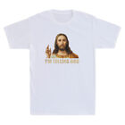 I'm Telling Dad Funny Religious Christian Jesus Meme Saying Retro Men's T-Shirt
