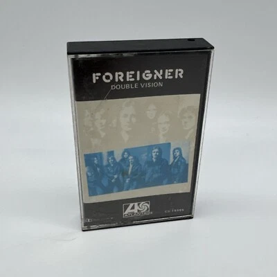 Foreigner / Double Vision 1978 Classic Rock Cassette Tape By Atlantic Records - Image 1 of 4