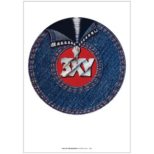 1422 3XY MELBOURNE AM RADIO A2 RETRO-PROMOTIONAL POSTER WITH FREE POSTAGE - Picture 1 of 1