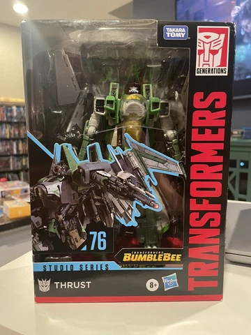 TRANSFORMERS STUDIO SERIES 76 THRUST. BUMBLEBEE MOVIE. MIB Cover