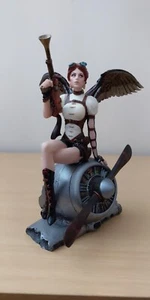 Steampunk Angel Statue Collectible - Picture 1 of 3