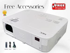 3200 Ansi Projecteur DLP Brillant Couleur pour Netflix Flux 1080p HDMI Distance - Photo 1/11