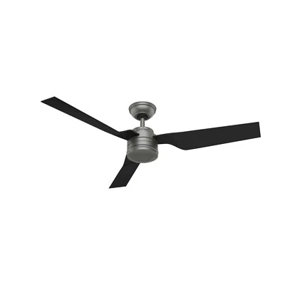 Outdoor Ceiling Fan Without Light Ventilator Exterior Area Cabo Frio Silver - Image 1 of 4
