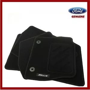 Genuine Ford Focus 2011-2015 Car Black Mat Set of 4. New! 1719616 - Picture 1 of 1