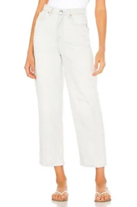 We The Free Women's Size 30 Frank Dad Jeans Icy Blue High Wasted Straight Cotton - Picture 1 of 12