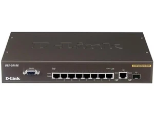 D-link Des 3010G Switch 8 Ports Managed 10 100Mbps Switch 1000BaseT (A6) - Picture 1 of 10