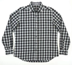 Camisa BUgatchi Para Hombre Talla XL A Cuadros Manga Larga Abotonada Multicolor Usada en Excelente Condición - Imagen 1 de 11