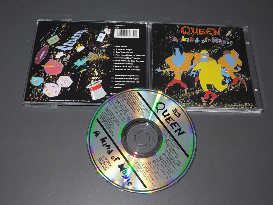 QUEEN - A KIND OF MAGIC (SWINDON-CD) / UK-ALBUM-CD (EX) - Bild 1 von 1