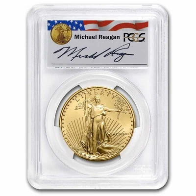 1991 1 oz American Gold Eagle MS-69 PCGS (Reagan) - Image 1 of 4