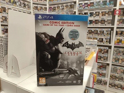 BATMAN: ARKHAM CITY COMIC EDITION PS4 LIMITED EDITION N°2550 ROCKSTEADY PAL ITA - Immagine 1 di 4