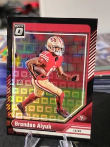 2024 Panini Donruss Black Pandora Prizm #173 Brandon Aiyuk #17/25 🔥 49ers - Picture 1 of 6