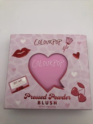 NEW IN BOX/AUTHENTIC - Colourpop HOT 2 TOUCH Pressed Powder Pink Blush FULL SIZE - Image 1 of 4