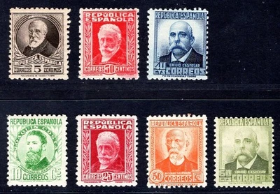 SPAIN 1931 624IA,622IIA,625IIA ** MNH FLAWLESS 350€(M6191 - Image 1 of 2