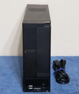 Acer Aspire AX1430G-UW30P SFF Desktop PC -  AMD E-450 - 4GB RAM (No HDD, No OS) - Picture 1 of 6