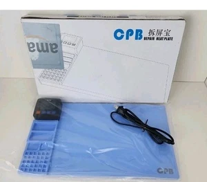 CPB Heating Pad Hot Mat Mobile Phone iPad LCD Screen Separator Plate Repair Tool - Picture 1 of 10
