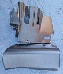 BMW E30 3-series Underdash 2-Piece Knee Pad Panel Cover Set for Facelift Models - Picture 1 of 15