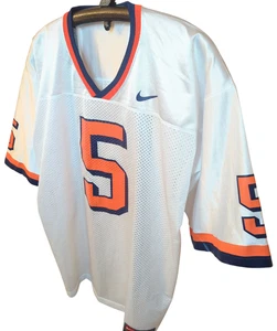 Vintage Nike Syracuse #5 Donovan McNabb Trikot Herren XL weiß Orangemen Fußball - Bild 1 von 19