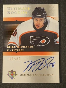 05-06 Upper Deck Mike Richards Ultimate Rookie #/399 🔥🔥🔥 Autographed - Picture 1 of 4