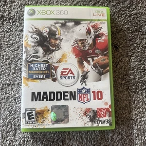 Madden NFL 10 (Microsoft Xbox 360) Completo con Manual CIB Envío Gratis - Imagen 1 de 3