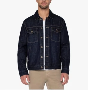 Liverpool Los Angeles Herren Größe LARGE Trucker Jeansjacke Neu mit Etikett - Bild 1 von 6