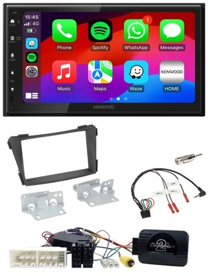 Kenwood Lenkrad USB DAB 2DIN Bluetooth Autoradio für Hyundai i40 VF ab 16 schwar - Bild 1 von 4