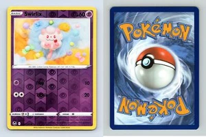Swirlix #83/195 SWSH Silver Tempest Reverse Holo Common Pokemon 2022 TCG Card - Picture 1 of 1