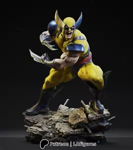 Wolverine, Resin Scale 1:9 Model Kit Unpainted 3d Printed GK Statue Figure - Picture 1 of 10