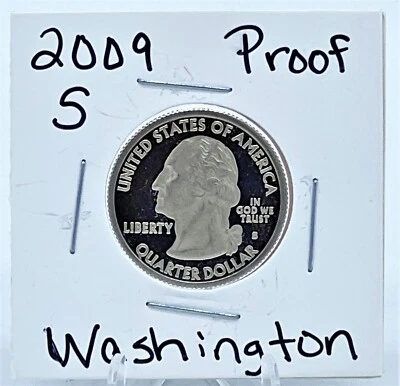 2009 S Puerto Rico Territorial Quarter U.S. PROOF - Image 1 of 3