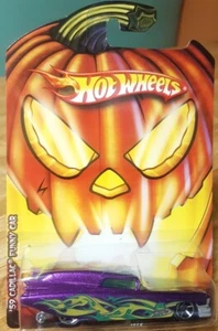 Hot Wheels ‘59 Cadillac Funny Car Halloween Fright Cars Opens 1:64 2010 New - Picture 1 of 12