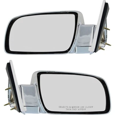 Juego de espejos manuales compatibles con Chevrolet C1500 K1500 1888-1898 Foto 1 de 4
