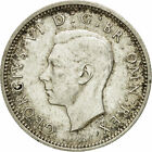 [#454242] Moneta, Wielka Brytania, George VI, 6 Pence, 1942, EF(40-45), Srebro, 