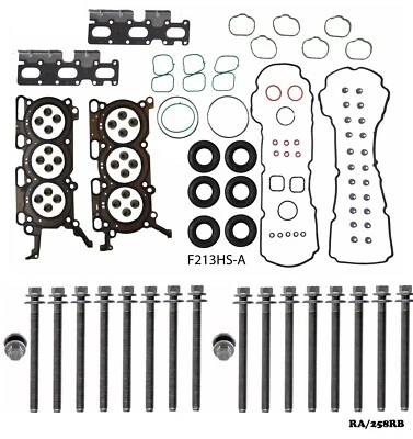 Cylinder Head Gasket Set for FORD LINCOLN MERCURY EDGE 3.5L DOHC 07-10 RA/258RB Foto 1 de 4