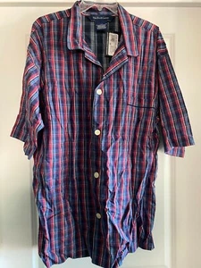 $40 NUEVO CON ETIQUETAS PARA HOMBRE TALLA GRANDE L POLO RALPH LAUREN PIJAMA CAMISA ROPA PARA DORMIR MUL - Imagen 1 de 7