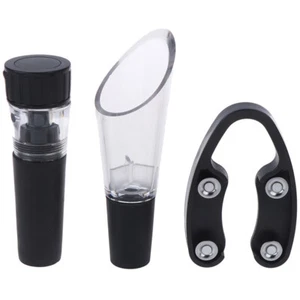 4 Pcs Red Wine Opener Bottle Opener Corkscrews With Vacuum Stopper Wine PoYUG CR - Picture 1 of 11