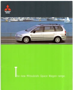 Mitsubishi Space Wagon 1998-99 UK Market Sales Brochure 2.4 GDi GL GLX GLS - Picture 1 of 2