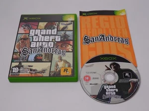Grand Theft Auto: San Andreas GTA (PAL) Xbox Complete OVP CIB - Bild 1 von 3