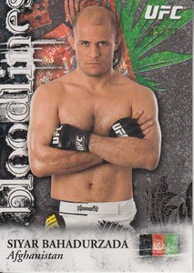 2012 Topps UFC Bloodlines Bloodlines Black #BLSB Siyar Bahadurzada/88