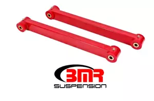 BMR Suspension Lower Control Arms Red Non-Adjustable for 2005-2014 Ford Mustang - Picture 1 of 3