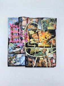 original Graffiti CAT character Collag art canvas by NYC street artist PUKE - Picture 1 of 9