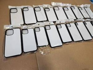 Sublimation Phone Case Blank for IPHONE 7/8-XR-XSMAX-11-12-13-14-15- 16 Pro MAX - Picture 1 of 11